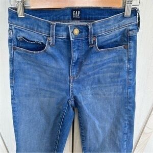 💋Gap stretch vintage blue wash jeans 👖 26